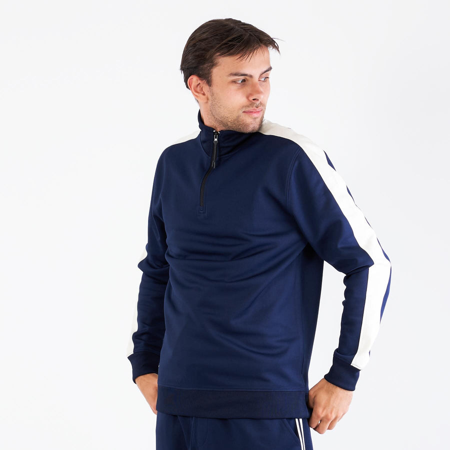 Pierre tape half zip