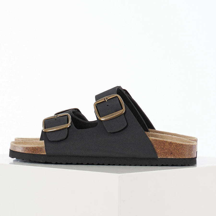 Lakers suede sandal