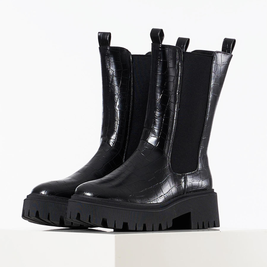 Purida croco boot