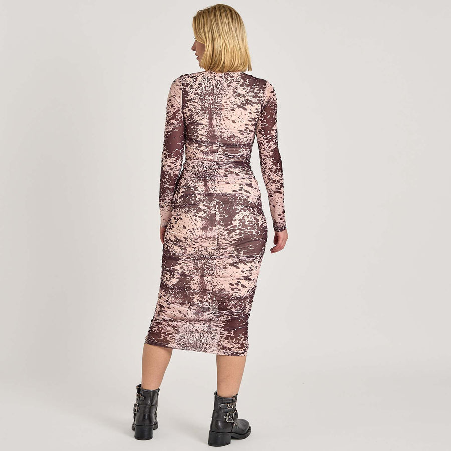 Purcindy mesh dress