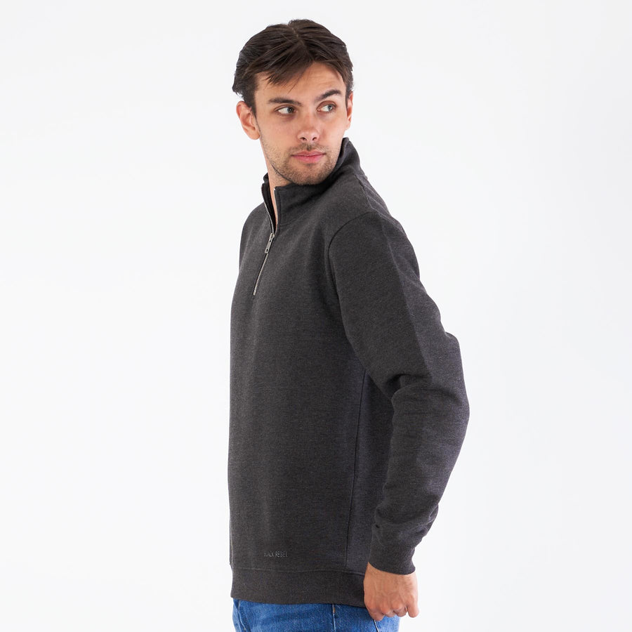 Basic half zip