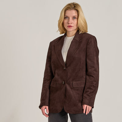 Lara faux suede jacketThumbnail