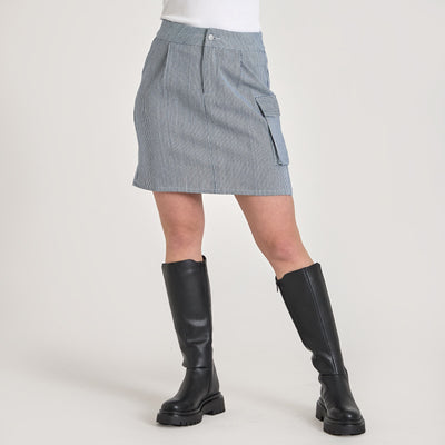 Purcasso pinstripe skirtThumbnail