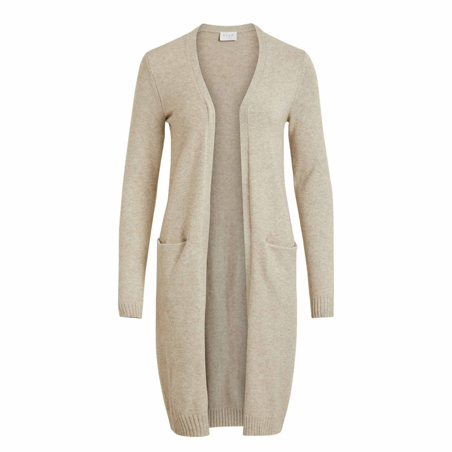 Viril long knit cardigan