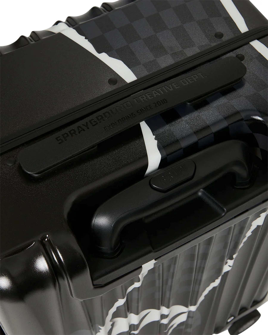 CENTER RIP REVEALING CARRY-ON