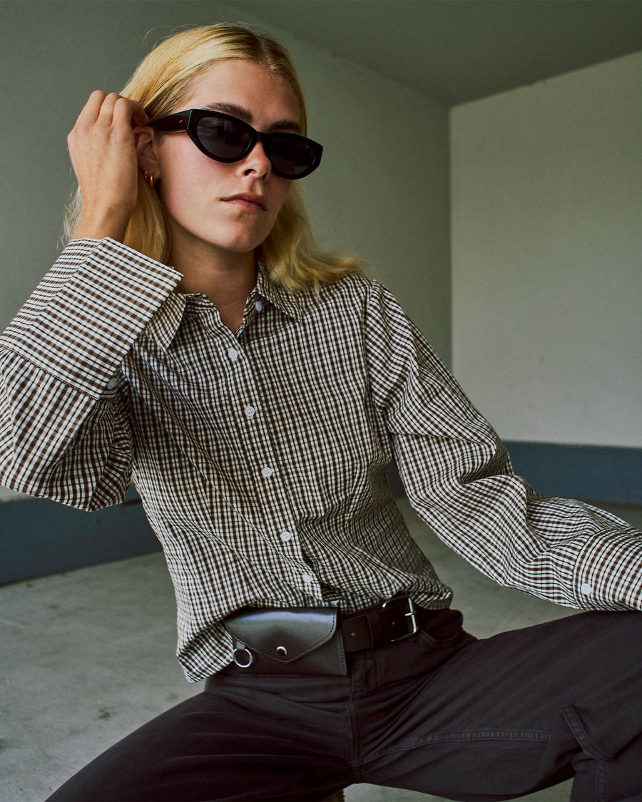 Dina check shirt