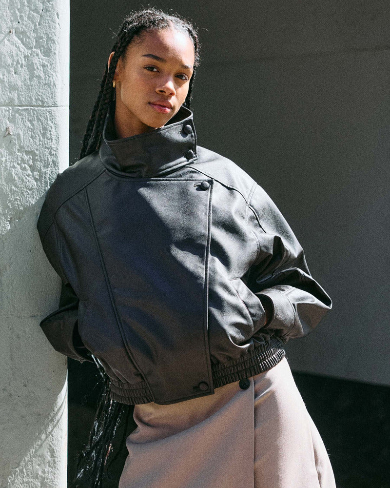 Nmviviana pu jacket