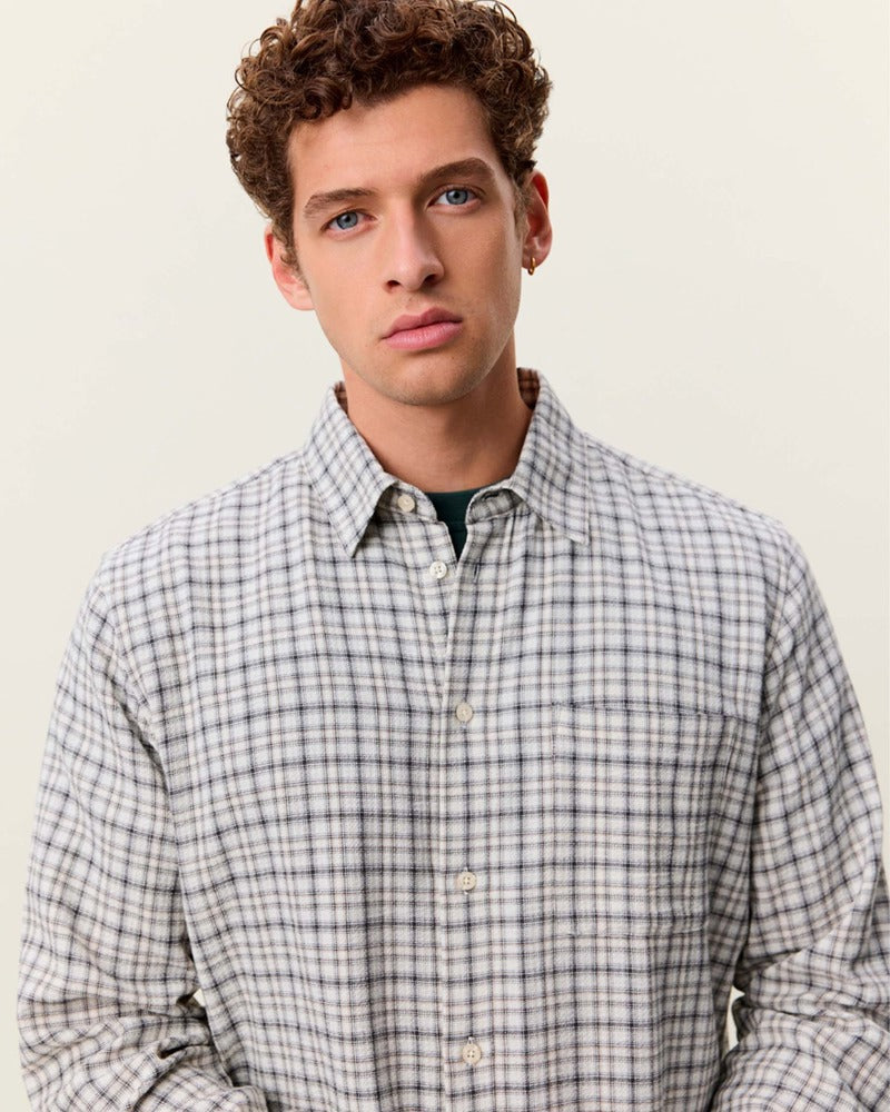 Check Seersucker Shirt