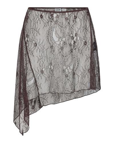 NMIDA ELASTICATED LACE SKIRTThumbnail 