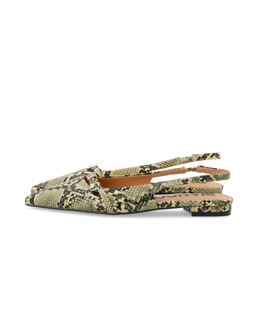 Biabari Slingback Faux Leather