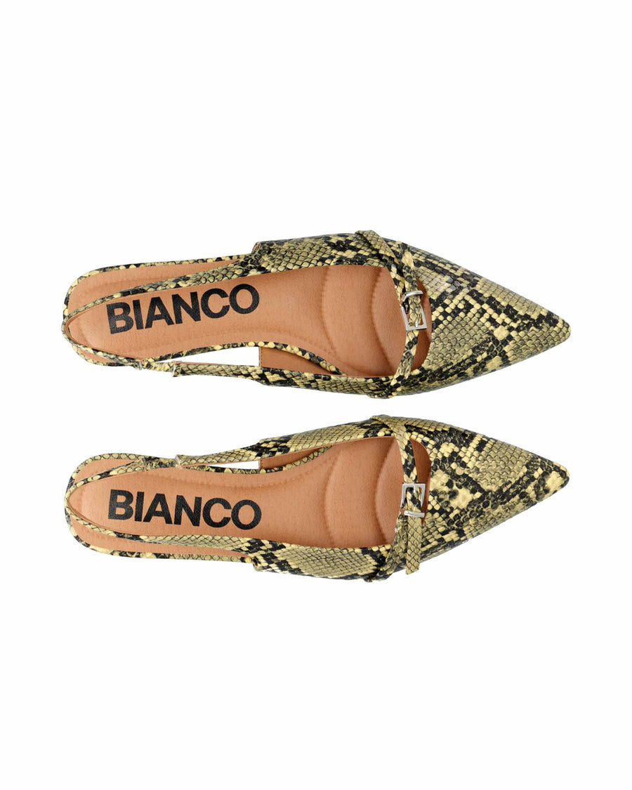 Biabari Slingback Faux Leather