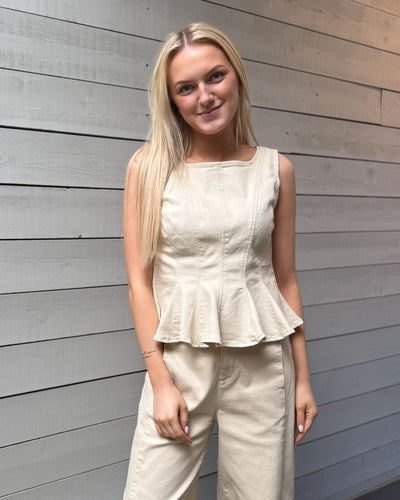 VICHIA PEPLUM TOPThumbnail 