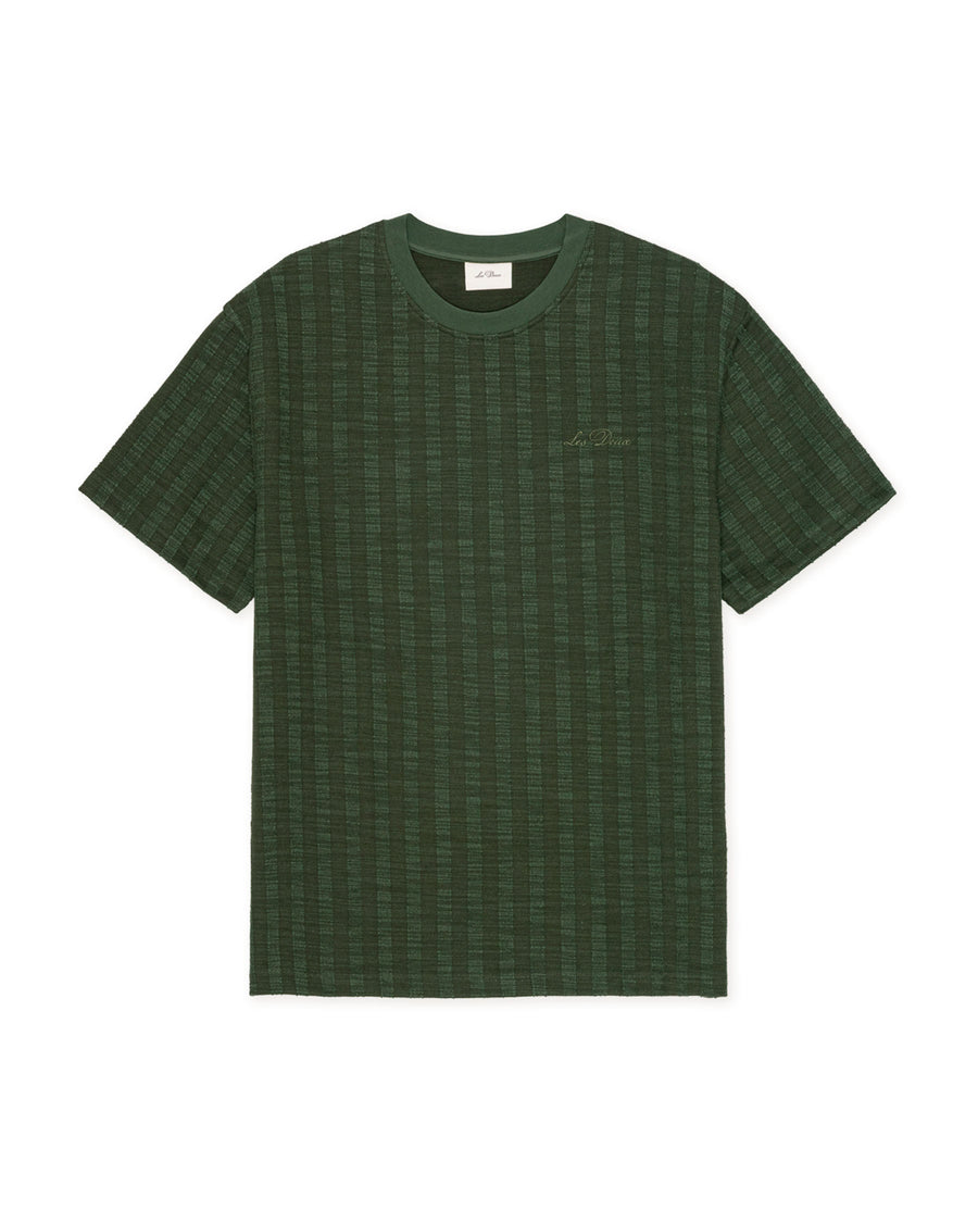 Stripe Jacquard T-Shirt