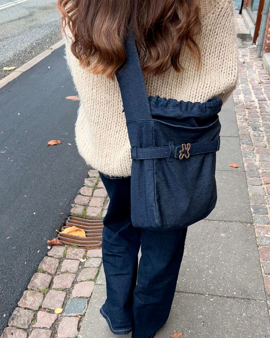 Denim crossbody