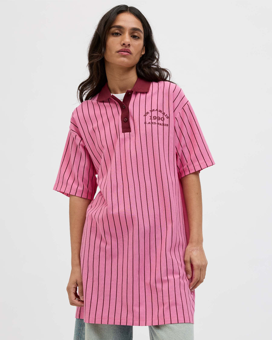 JXEMMA SS POLO SHORT DRESS
