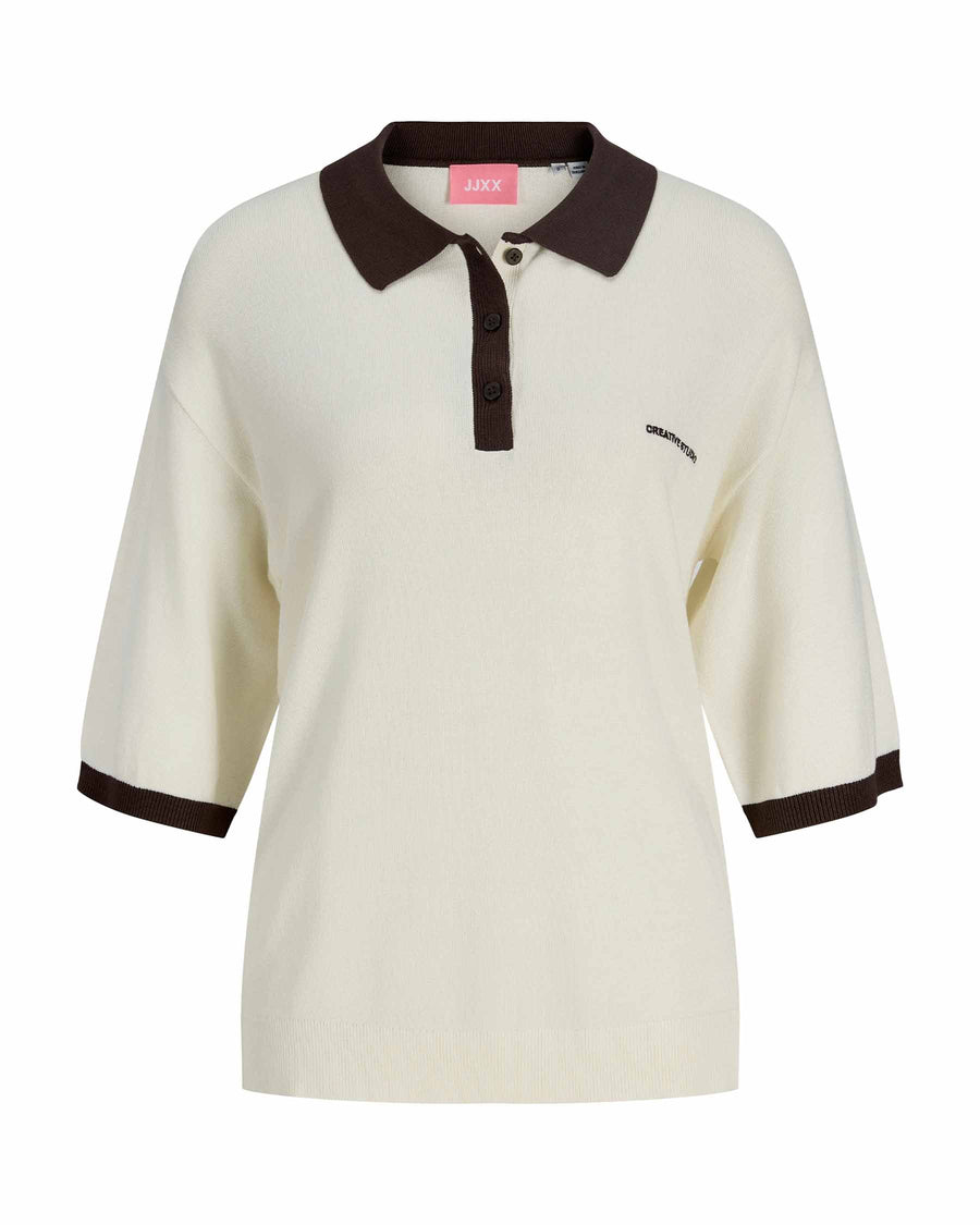 JXVILDA SS POLO KNIT