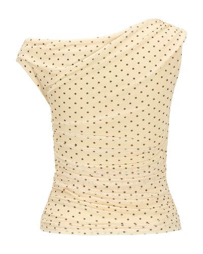 JXELVIRA MESH DRAPY TOPThumbnail 