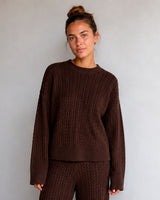 Saga cable knit