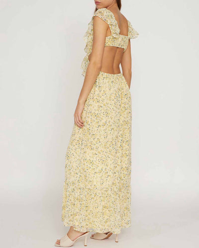 VIMONE S/L MAXI FLOUNCE DRESSThumbnail 