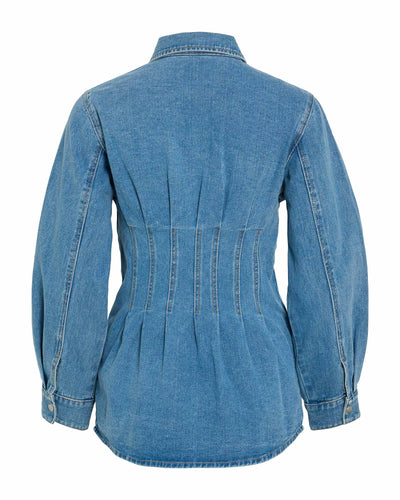 VISIKKA L/S DENIM SHIRTThumbnail 