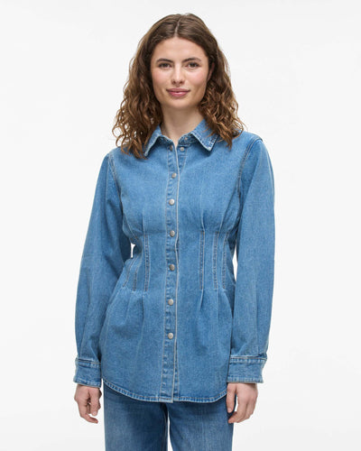 VISIKKA L/S DENIM SHIRTThumbnail 