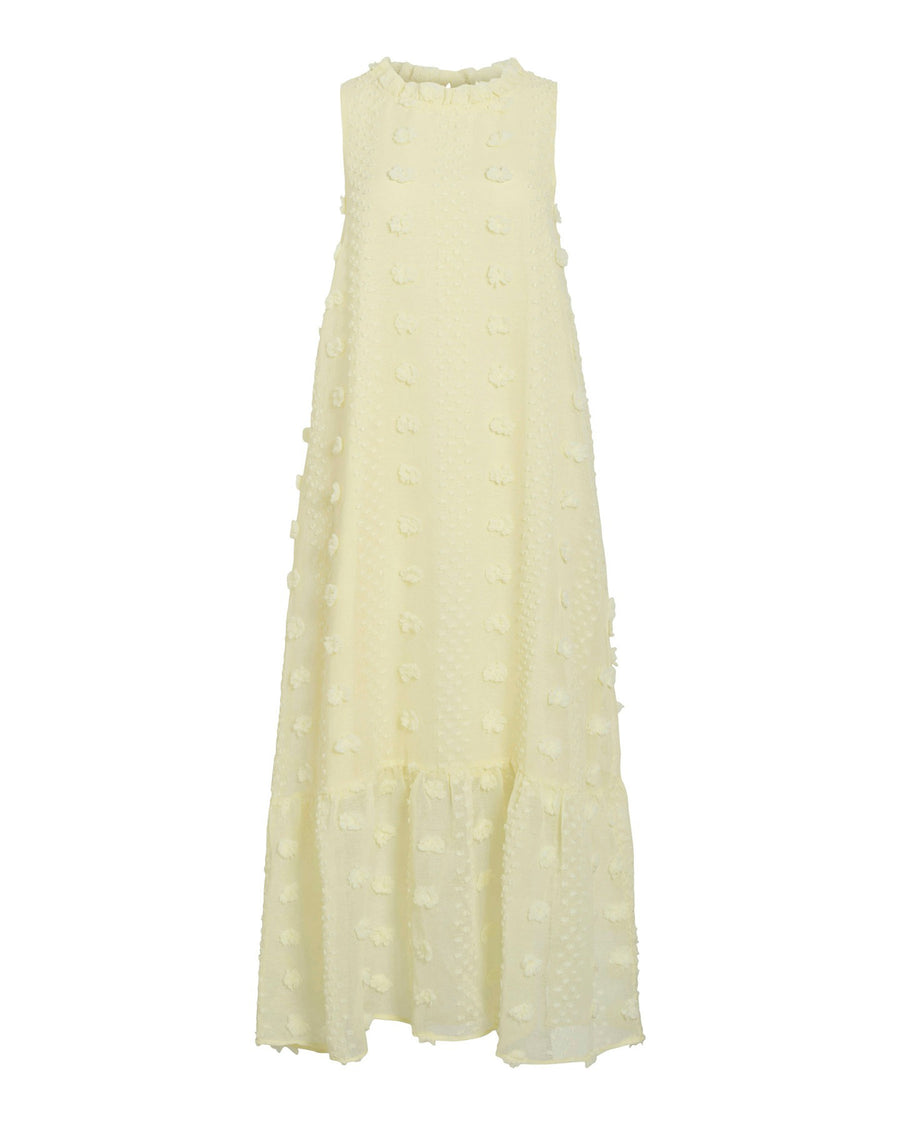 VIPALMA S/L O-NECK ANKLE DRESS