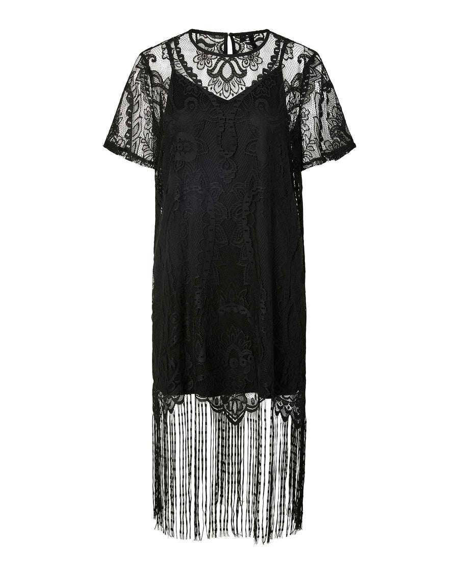 PCCLAIR SHORT LACE DRESS
