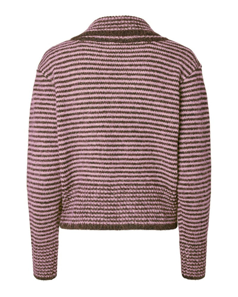 PCVENA LS COLLAR KNIT
