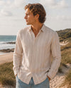 Mario linen shirt ls