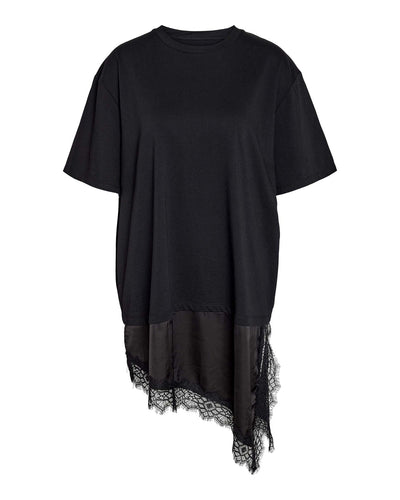 NMFILLA OVERSIZE SATIN LACE TEEThumbnail 