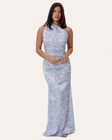 Andreaic satin dress