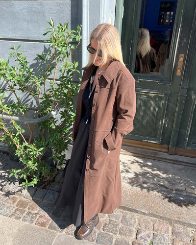 Ava fake suede jacketThumbnail 