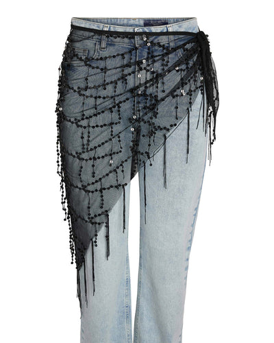 NMDAZZLE SEQUIN WRAP SKIRTThumbnail 