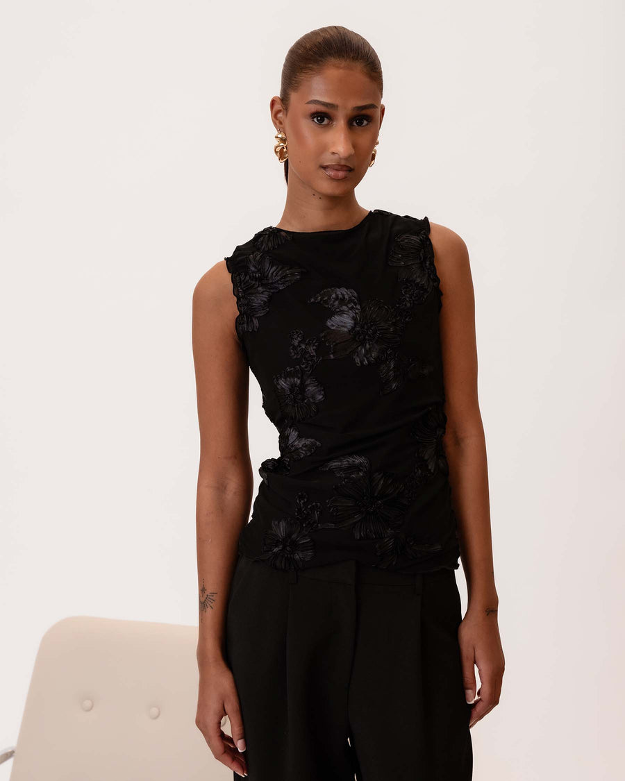 Miraic mesh top