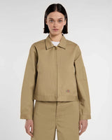 LINED EISENHOWER CROP W