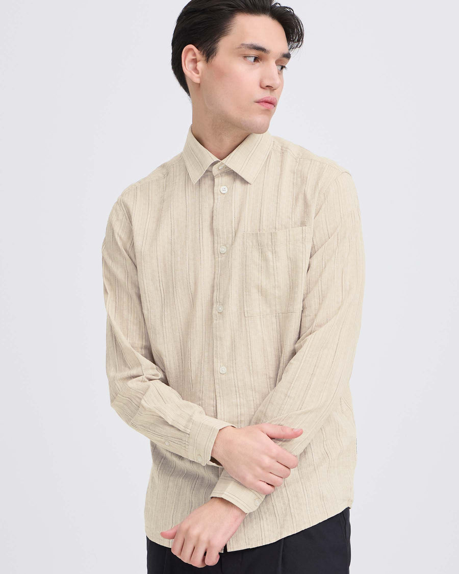 CFHEDMAN DOBBY STRIPPED SHIRT