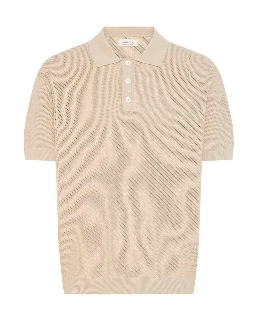 CFISAKSSON SS POLO KNIT