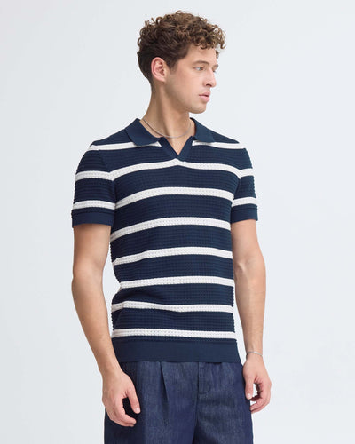 CFDAHLIN SS STRIPED POLO KNITThumbnail 