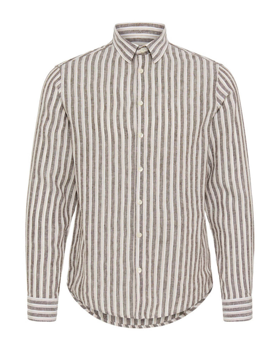 CFRISSA LS STRIPED LINEN