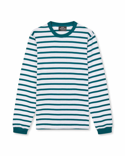 Cotton Jersey Stripe Frode TeeThumbnail 