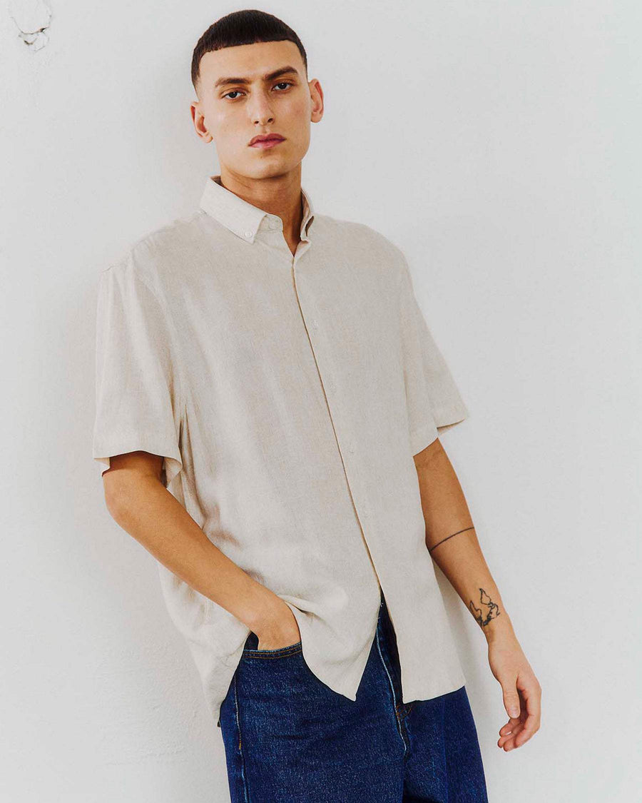 Mario linen Shirt SS