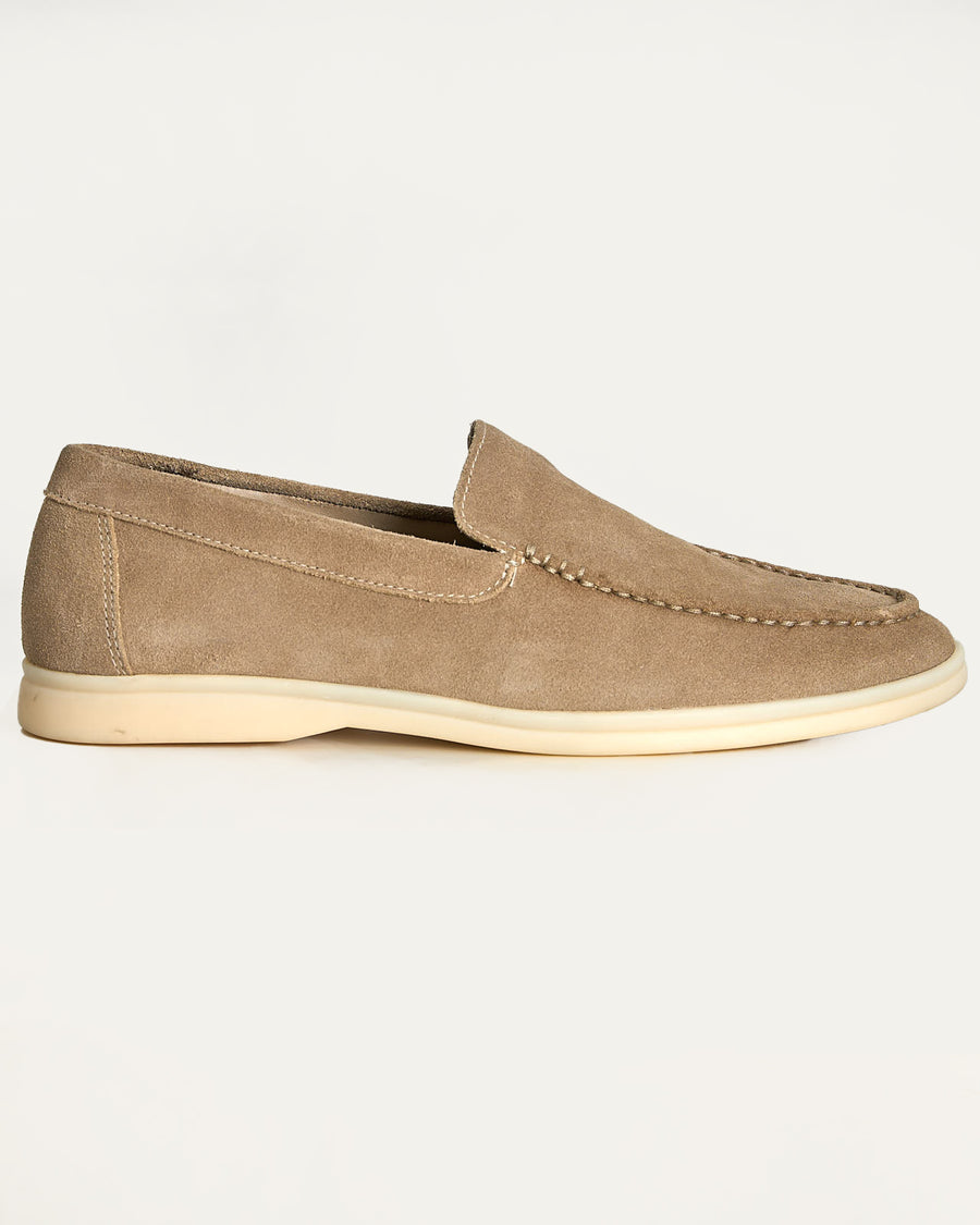 Suede loafer