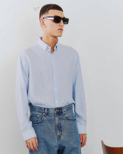 Mario linen Shirt LSThumbnail 