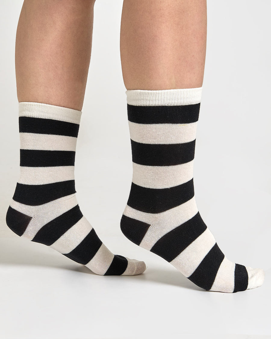Purpolo stripe sock