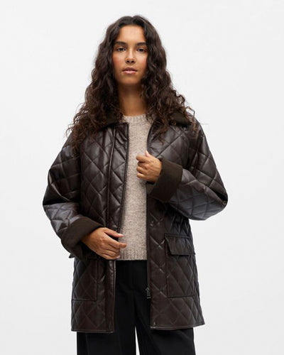OBJJUNA L/S RE QUILTED JACKETThumbnail 