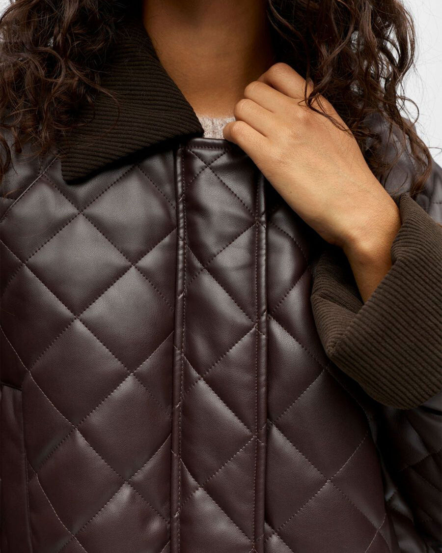 OBJJUNA L/S RE QUILTED JACKET