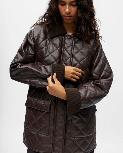 OBJJUNA L/S RE QUILTED JACKETThumbnail 