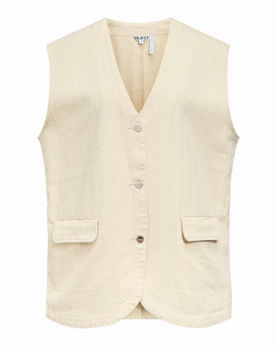 OBJBELLA BOXY S/L WAISTCOAT