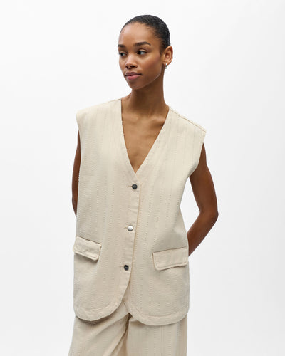 OBJBELLA BOXY S/L WAISTCOATThumbnail 