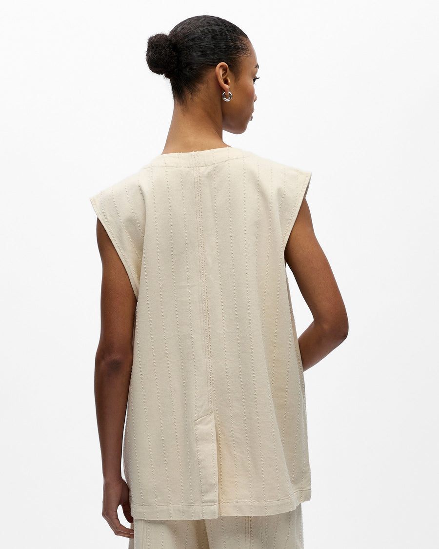 OBJBELLA BOXY S/L WAISTCOAT